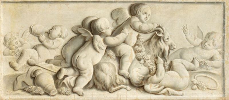 Artista Francese, Seconda Metà XVIII Secolo - La Capra Amaltea
