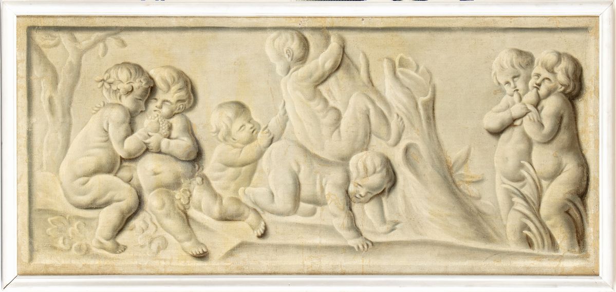 Artista Francese, Seconda Metà XVIII Secolo - Giochi di Putti