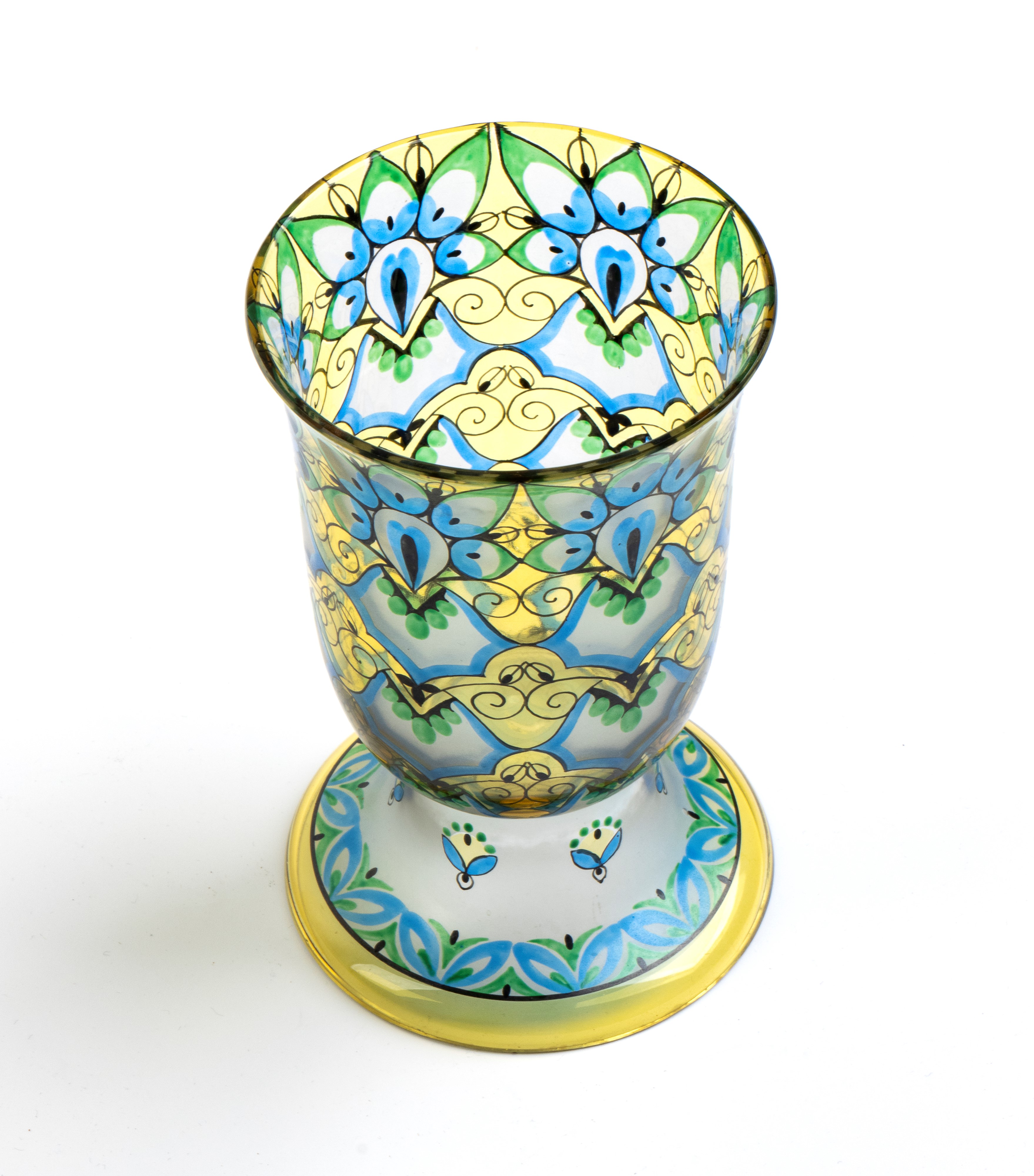 Vaso Austro Boemo in Vetro