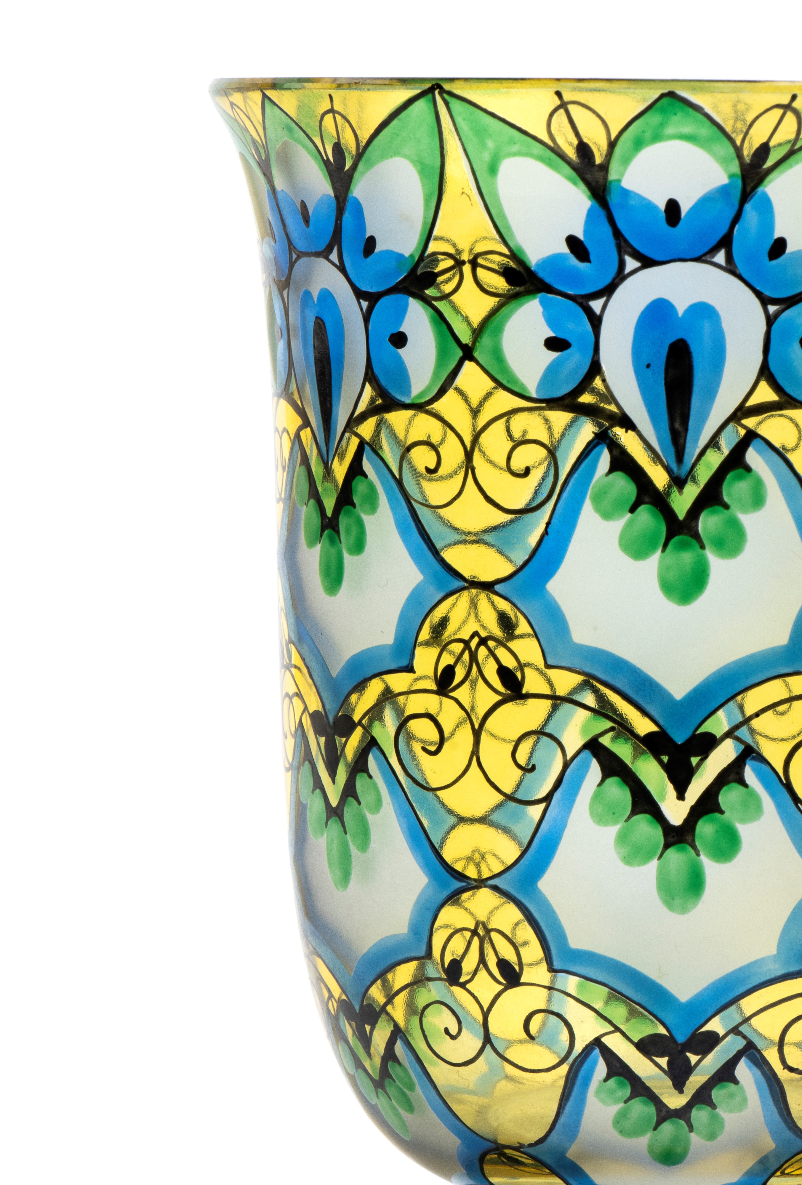 Vaso Austro Boemo in Vetro