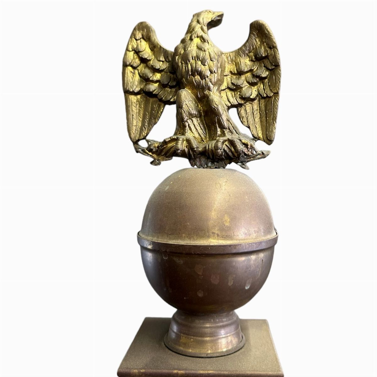 Coppia di Obelischi Monumentali Neoclassici in Marmo e Bronzo - Sicilia XIX Secolo