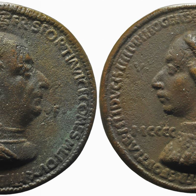 Gianfrancesco Enzola Parmense - Francesco i Sforza - Galeazzo Maria Sforza