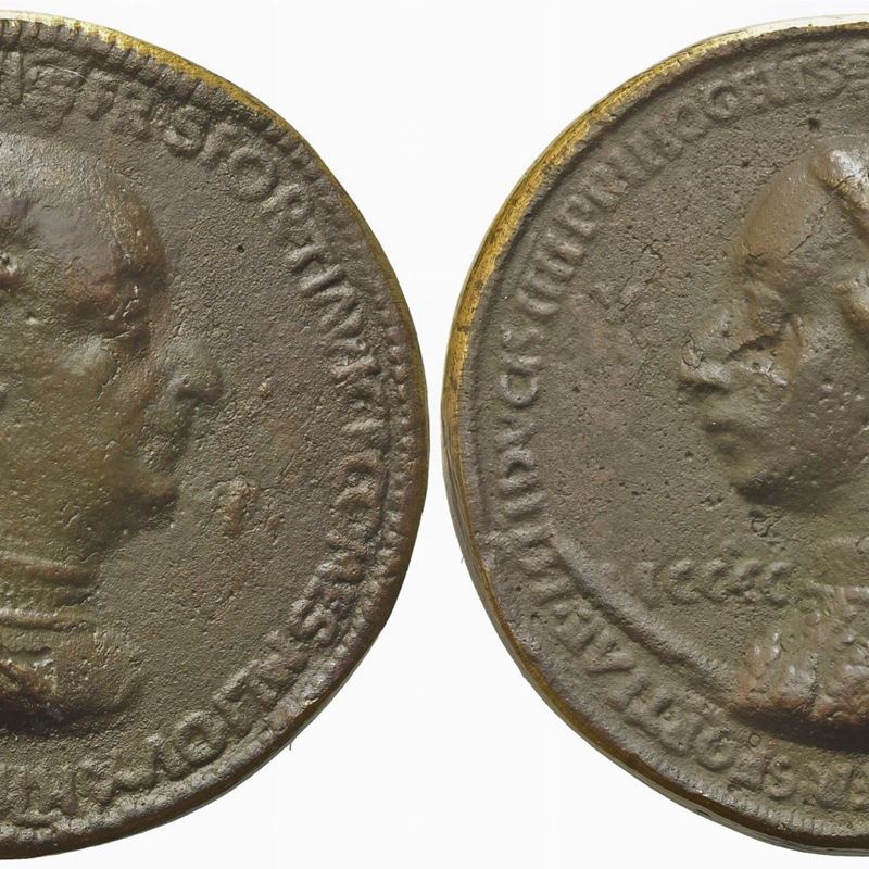 Gianfrancesco Enzola Parmense - Francesco i Sforza - Galeazzo Maria Sforza