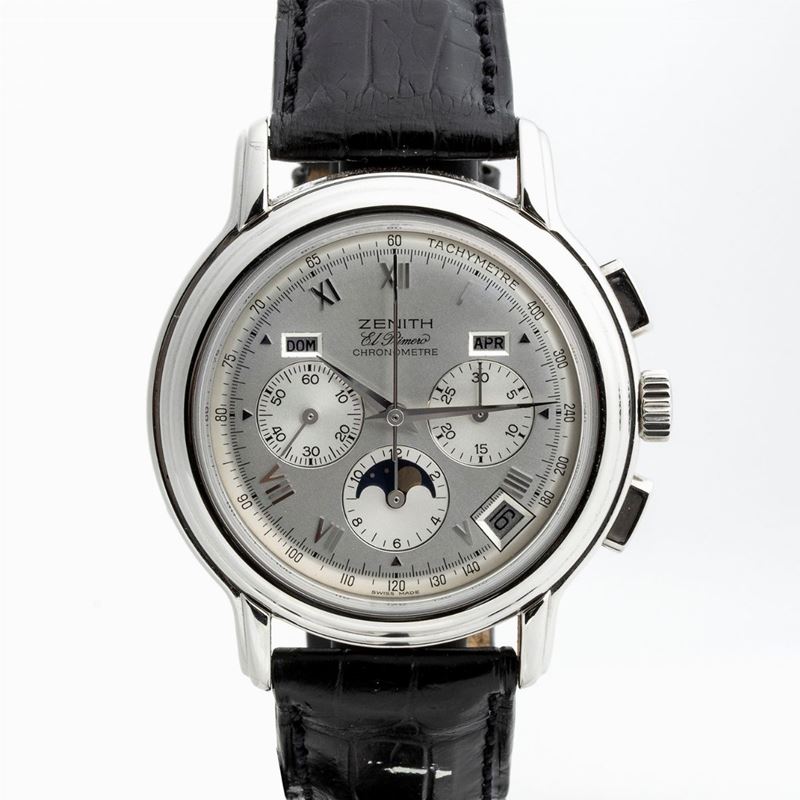 Zenith El Primero Chronomaster: Calendar Moonphase Full Set, Ref. 01.0240.410