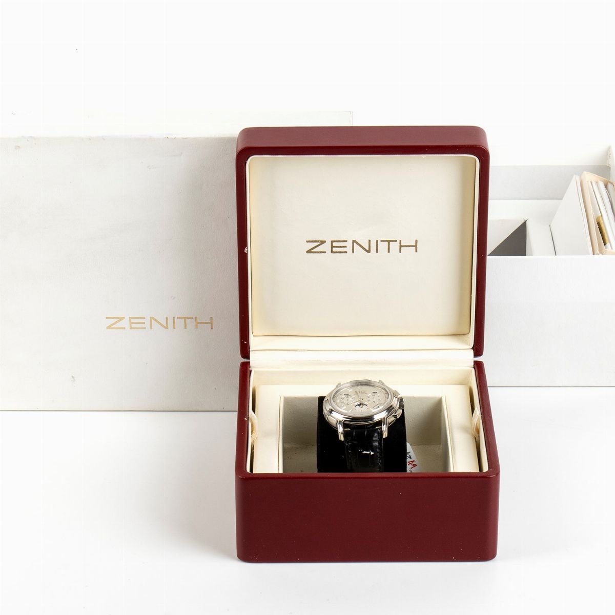 Zenith El Primero Chronomaster: Calendar Moonphase Full Set, Ref. 01.0240.410