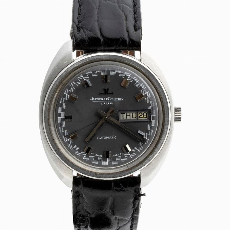 Jaeger-lecoultre Club Daydate Automatic: Orologio da Polso Uomo Acciaio 36 MM, Ref. E0300405, 197...