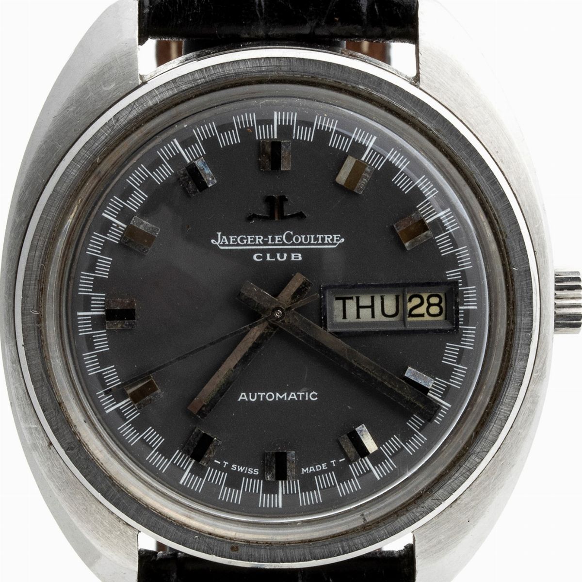 Jaeger-lecoultre Club Daydate Automatic: Orologio da Polso Uomo Acciaio 36 MM, Ref. E0300405, 197...