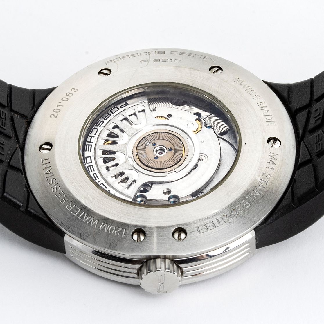 Porsche Design Flat Six: Orologio da Polso Uomo Ref. P63120