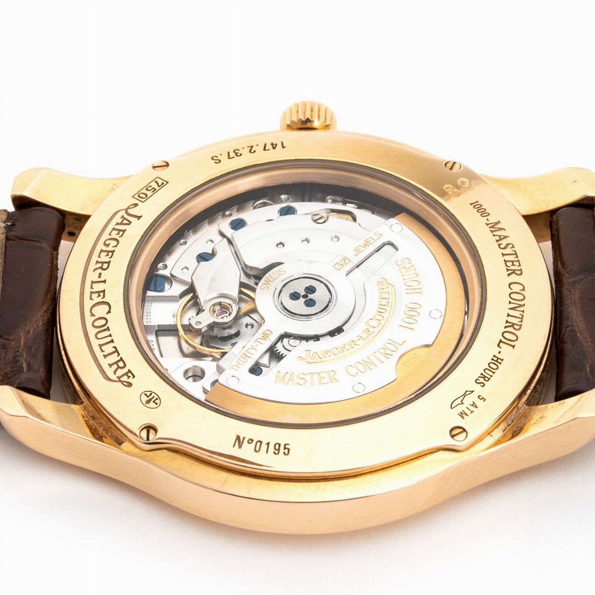 Jaeger Lecoultre: Master Control Date 40mm, Orologio da Polso Uomo in Oro Rosa, Ref. Q147237s