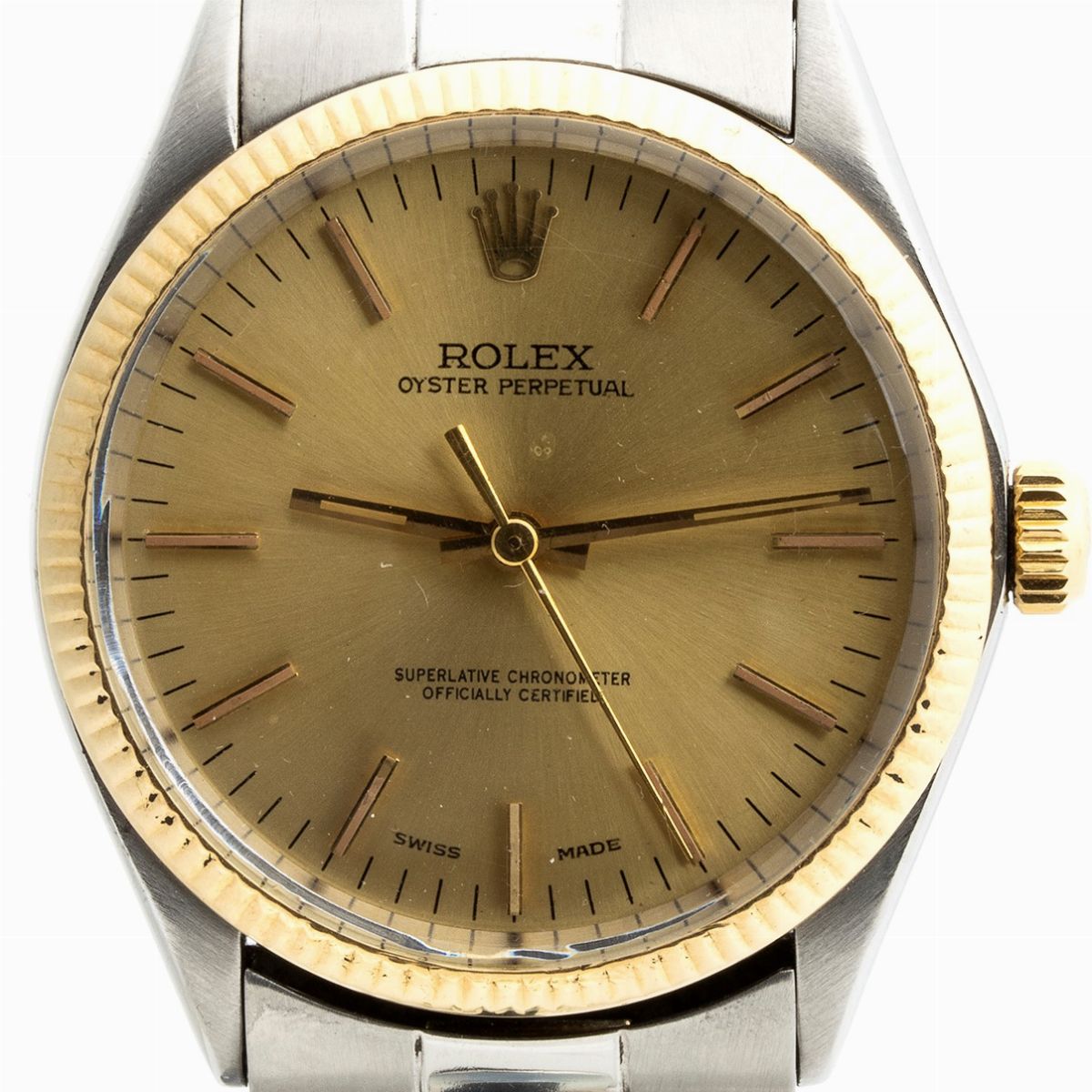 Rolex Oyster: Orologio da Polso Uomo Acciaio e Oro, Ref. 1005