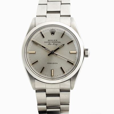 Rolex Air-king: Orologio da Polso Acciaio 34mm Full Set, Ref. 5500
