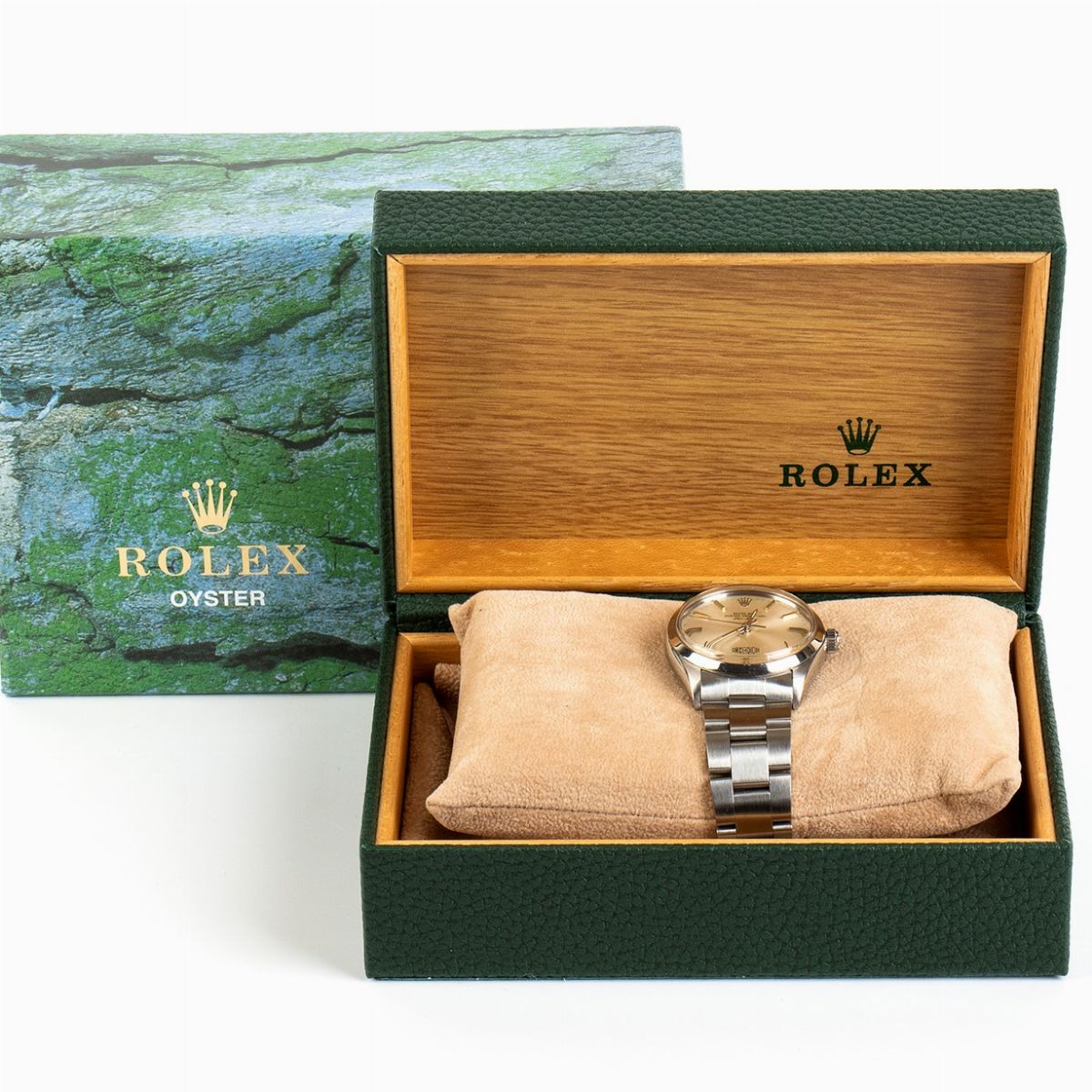 Rolex Air-king: Orologio da Polso Acciaio 34mm Full Set, Ref. 5500