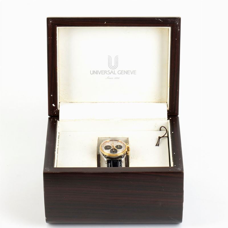 Universal Genève Compax: Orologio da Polso Uomo, Ref. 384.445, 1998 Circa
