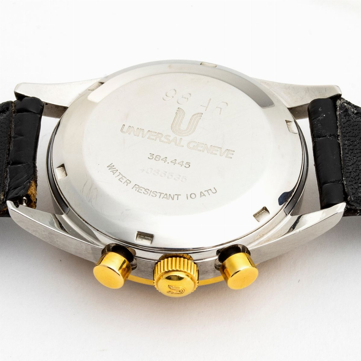 Universal Genève Compax: Orologio da Polso Uomo, Ref. 384.445, 1998 Circa