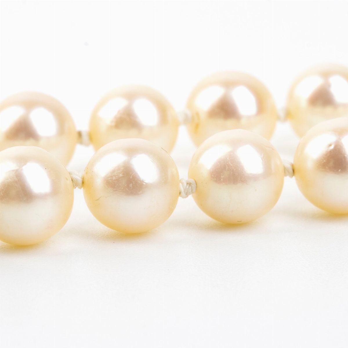 Collana di Perle Coltivate D'acqua Salata