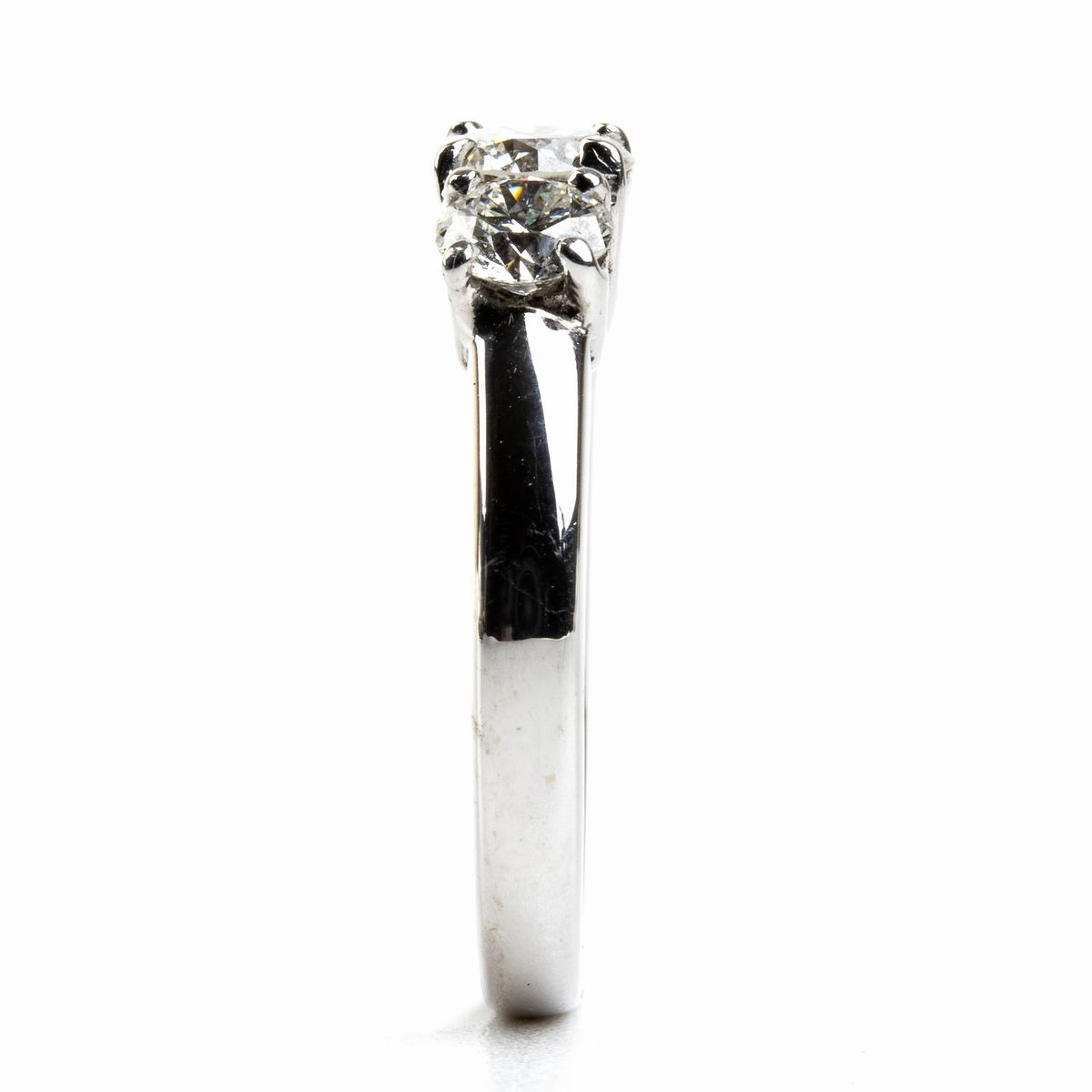 Anello Trilogy in Oro con Diamanti