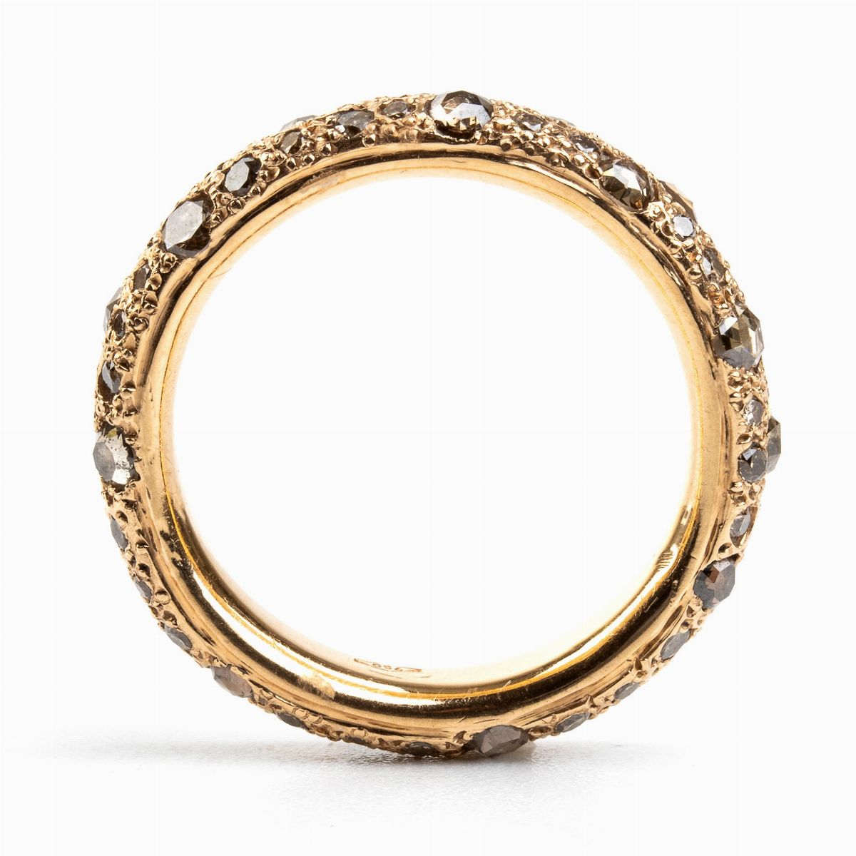 Anello in Oro e Diamanti Brown