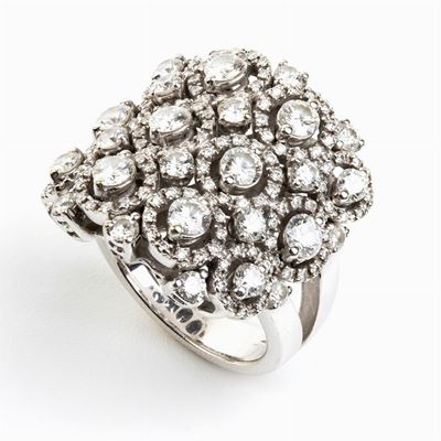 Leo Pizzo: Anello in Oro con Diamanti