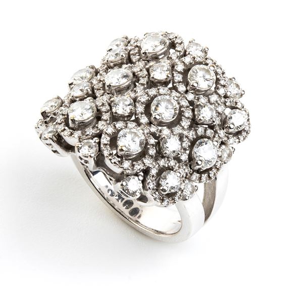 LEO PIZZO: diamond gold band ring