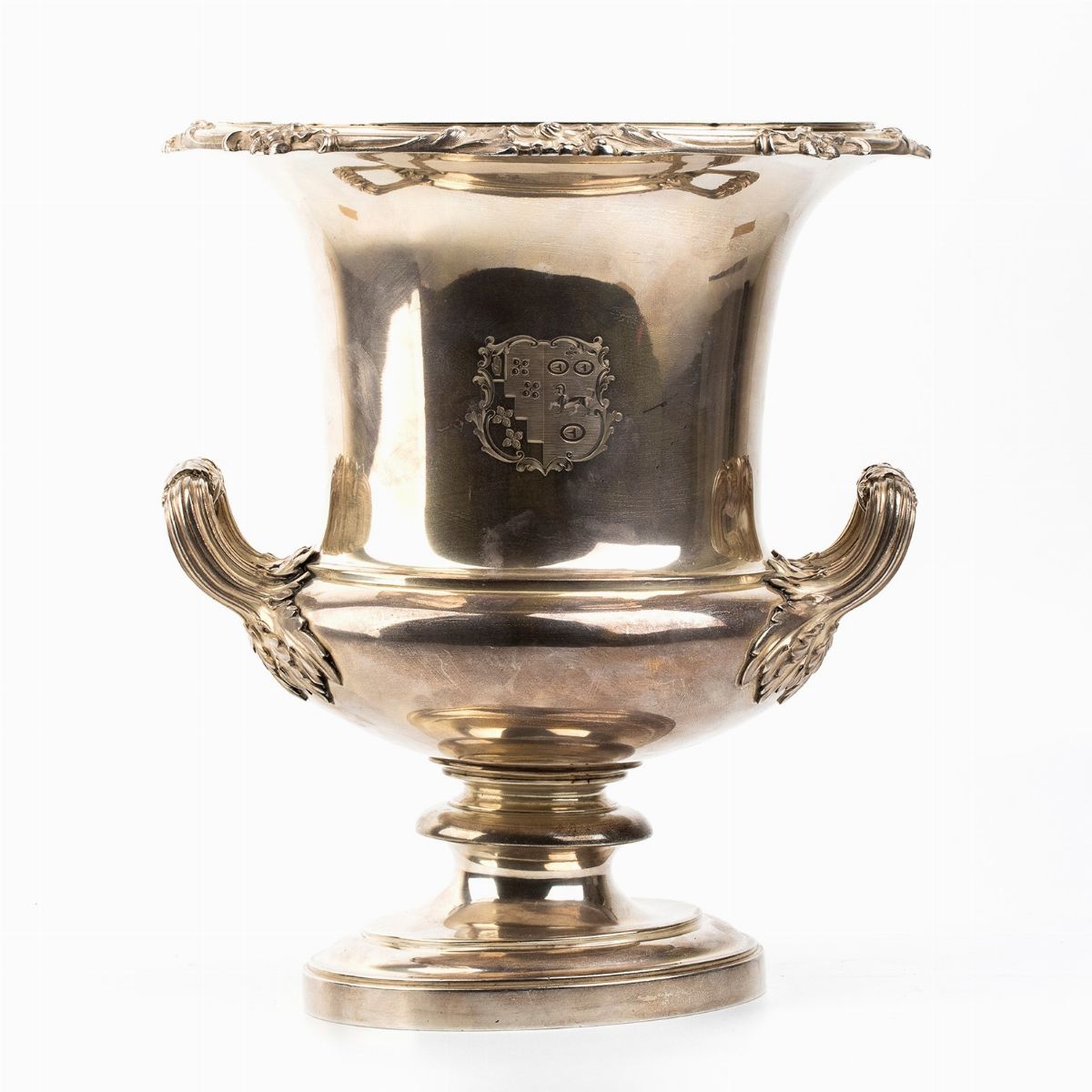 Coppia di Porta Champagne Inglesi in Argento - Londra 1833, Argentieri Edward, Edward Junior, Joh...