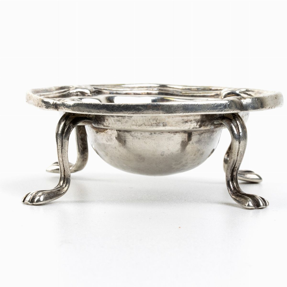 Quattro Saliere Italiane in Argento - Regno di Sardegna, 1824-1872
