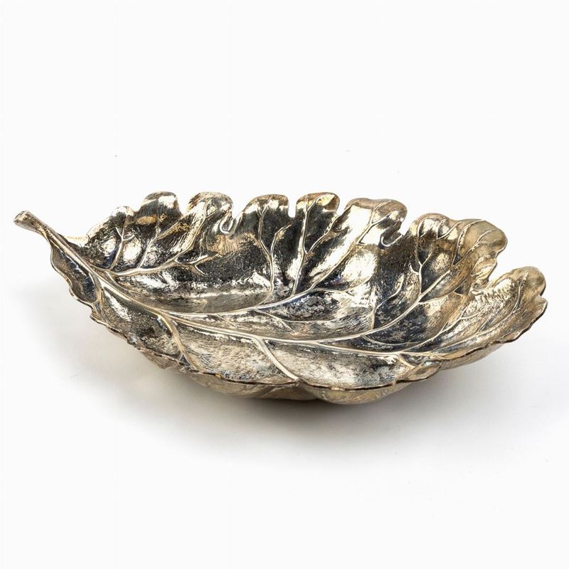 Foglia in Argento - Argentiere Gianmaria Buccellati