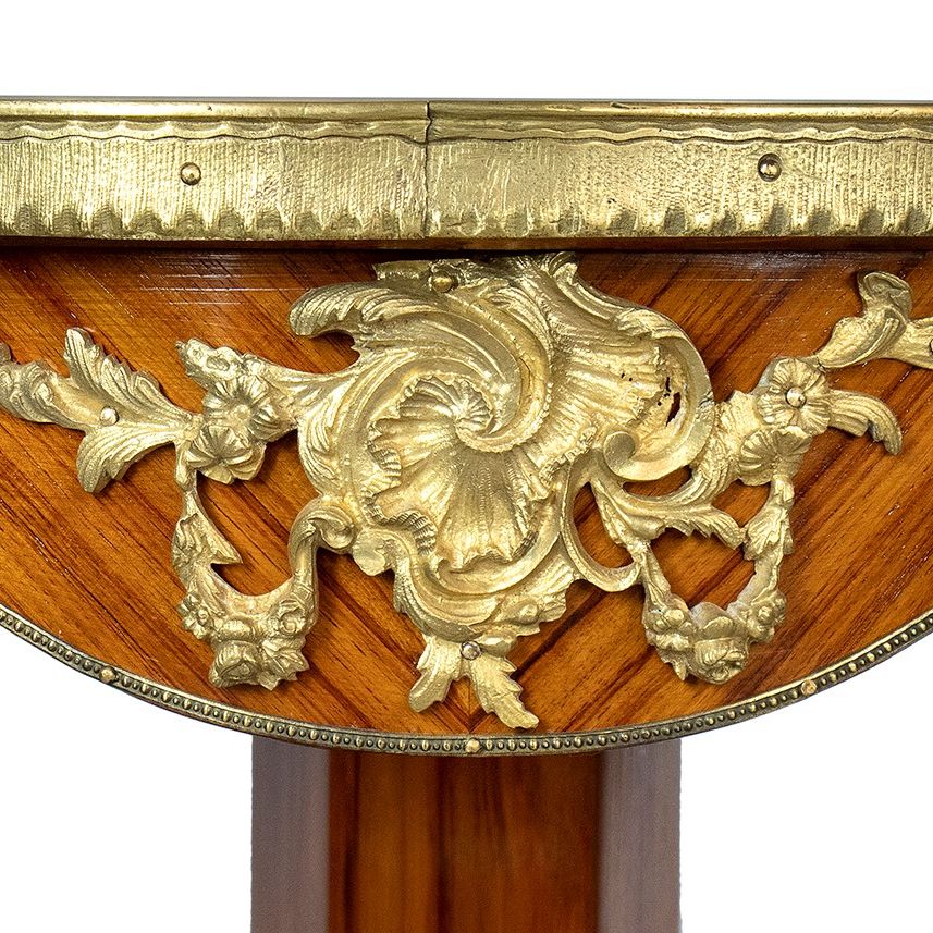 Tavolo da Salotto, Napoleone III in Legno Ebano Viola - Francia, XIX Secolo
