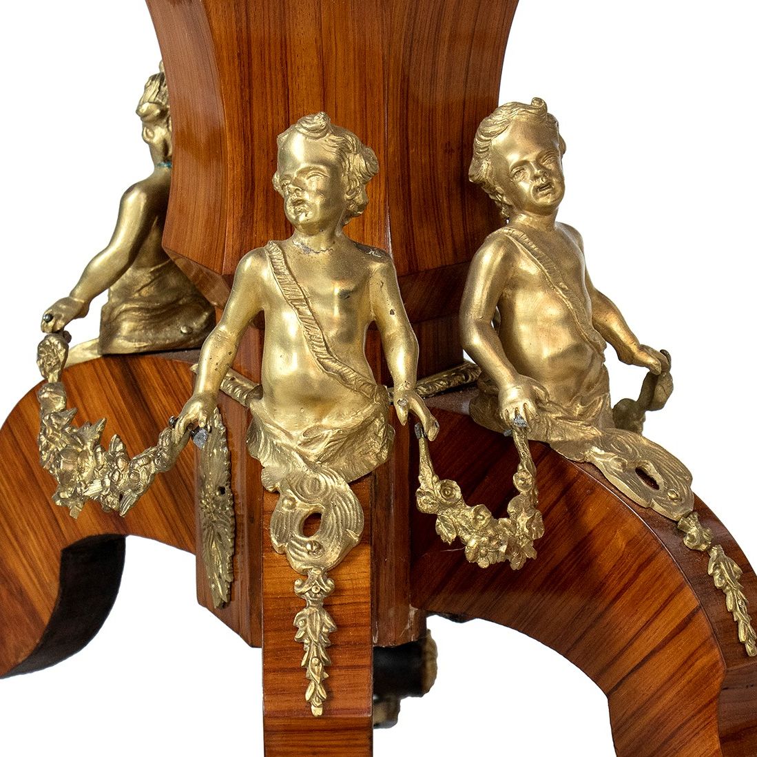 Tavolo da Salotto, Napoleone III in Legno Ebano Viola - Francia, XIX Secolo