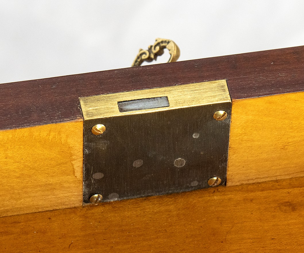 Etargere Napoleone III in Radica di Tuia ed Ebano Viola - XIX Secolo