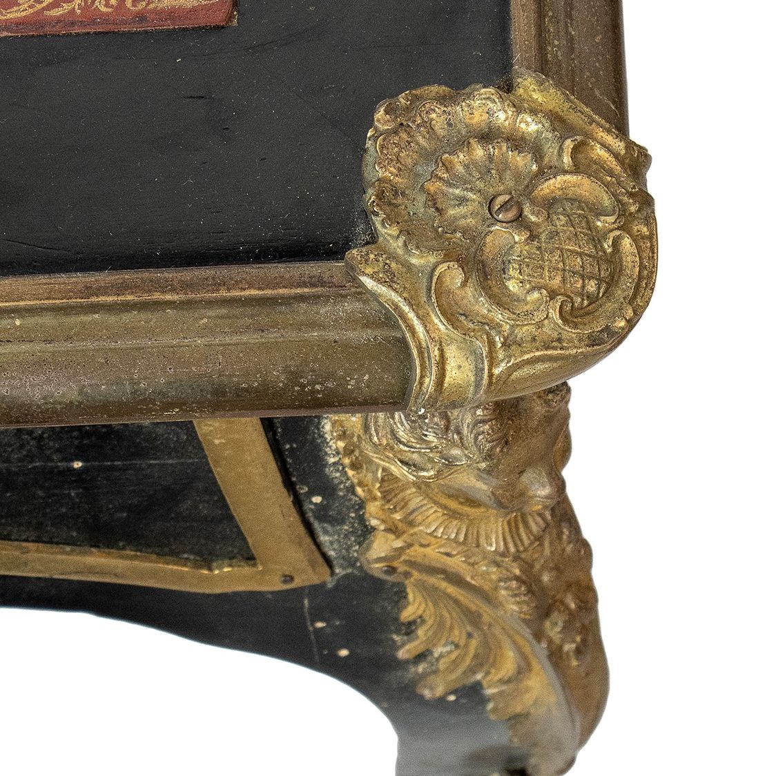 Scrivania Bureau in Legno Ebanizzato - Francia, XIX Secolo