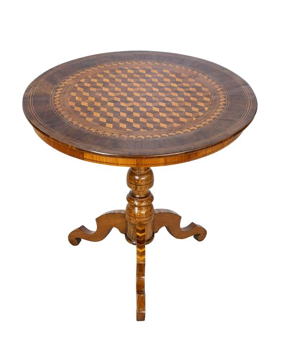 Inlaid table - Emilia, second half 19th century