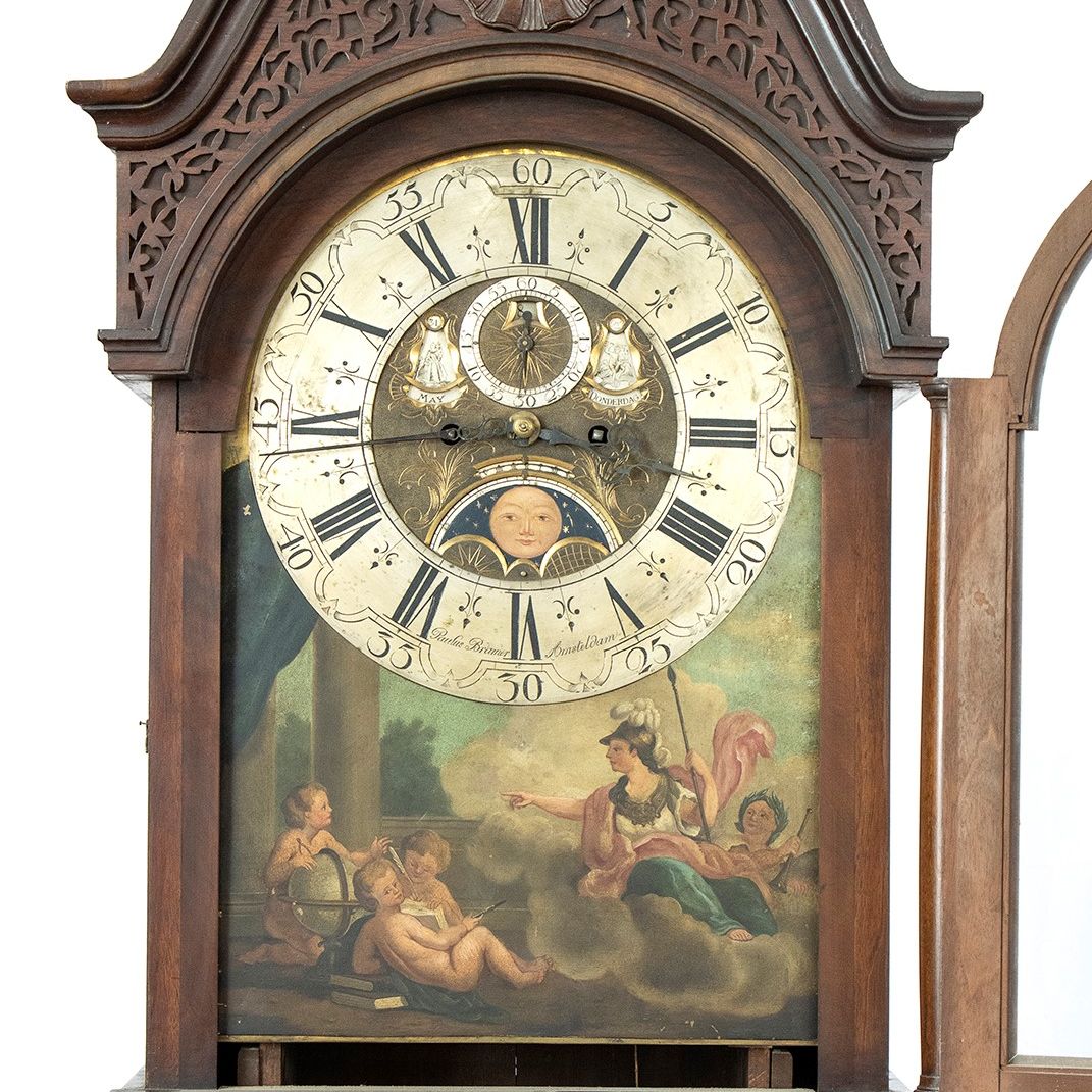 Orologio a Torre - Olanda, Amsterdam, Firmato Paulus Bramer (1730-1760 Circa)