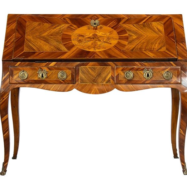 Louis XVI carob Writing desk - Naples, 18th century