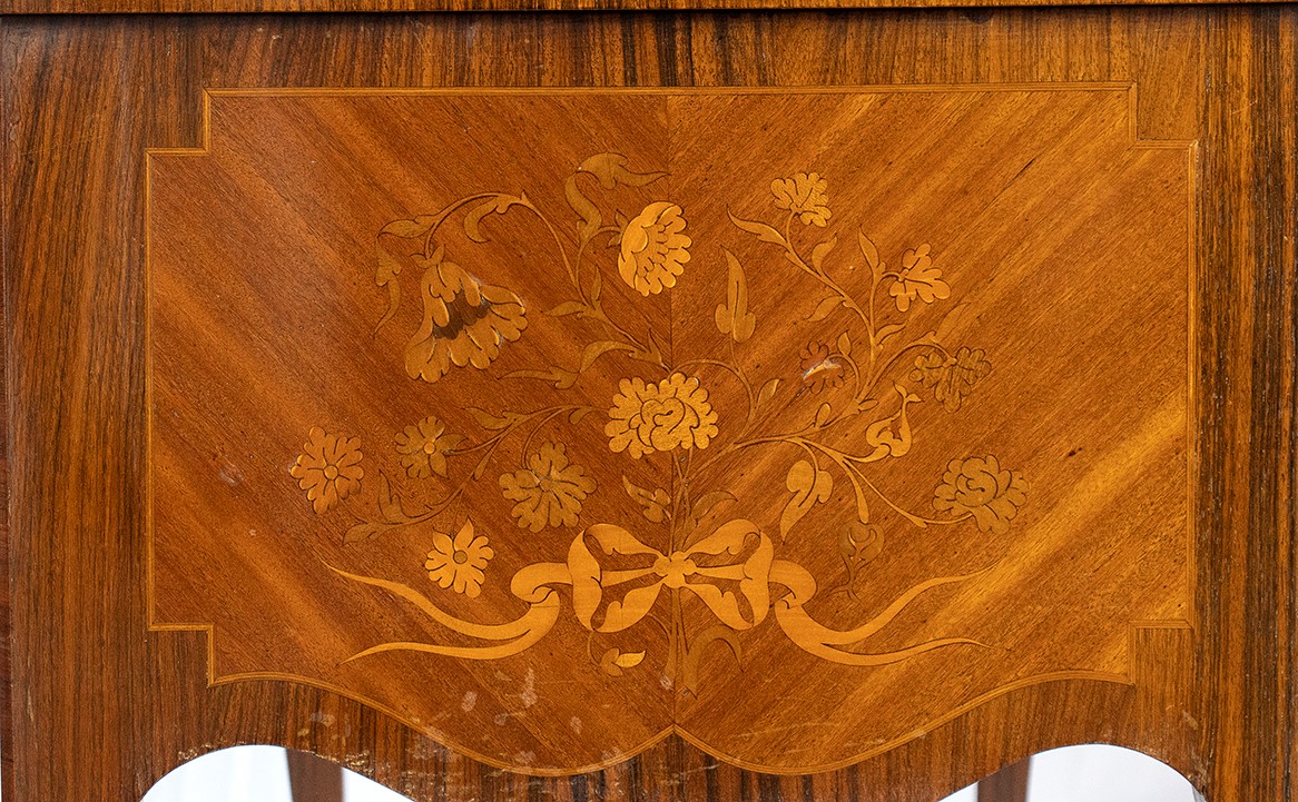 Bureau a Cilindro - Francia, Grenoble, Inizio XX Secolo, Firmata Jh Bugey