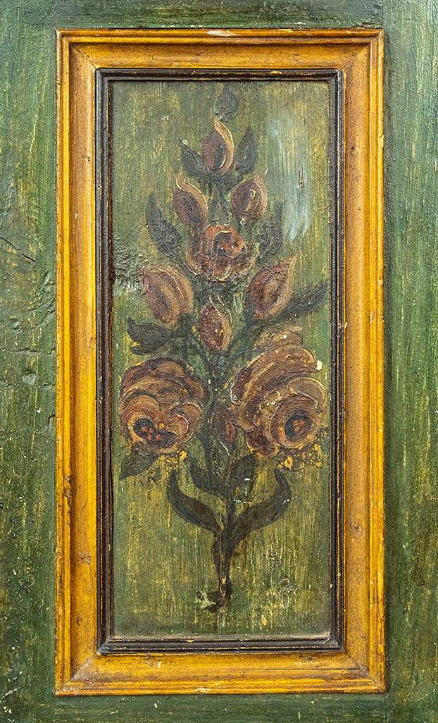 Armadio Laccato e Dipinto - Tirolo, XVIII Secolo