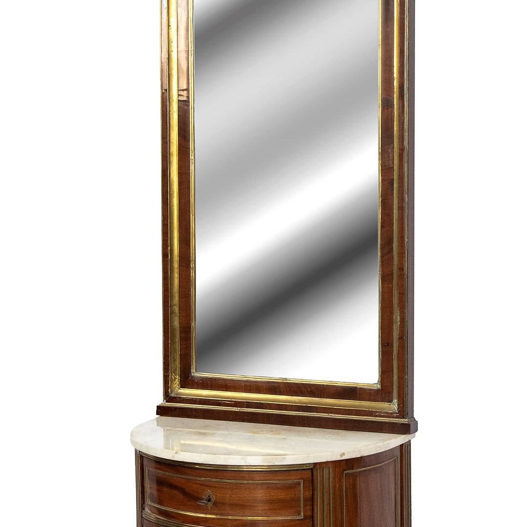 Mobile Biedermeier con Specchiera - Russia, Inizio XIX Secolo