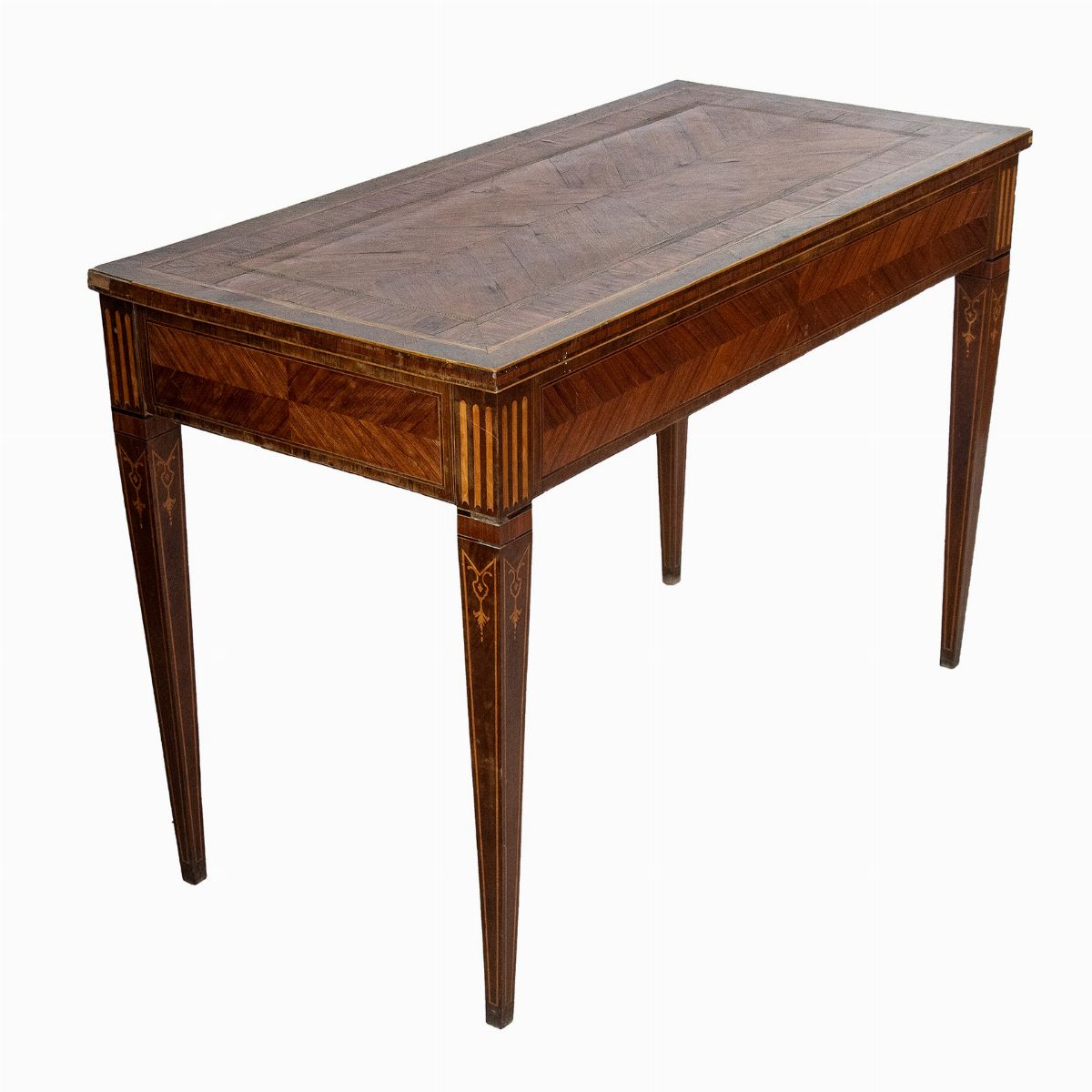 Coppia di Console Luigi XVI in Ebano Viola - Lombardia, XVIII Secolo