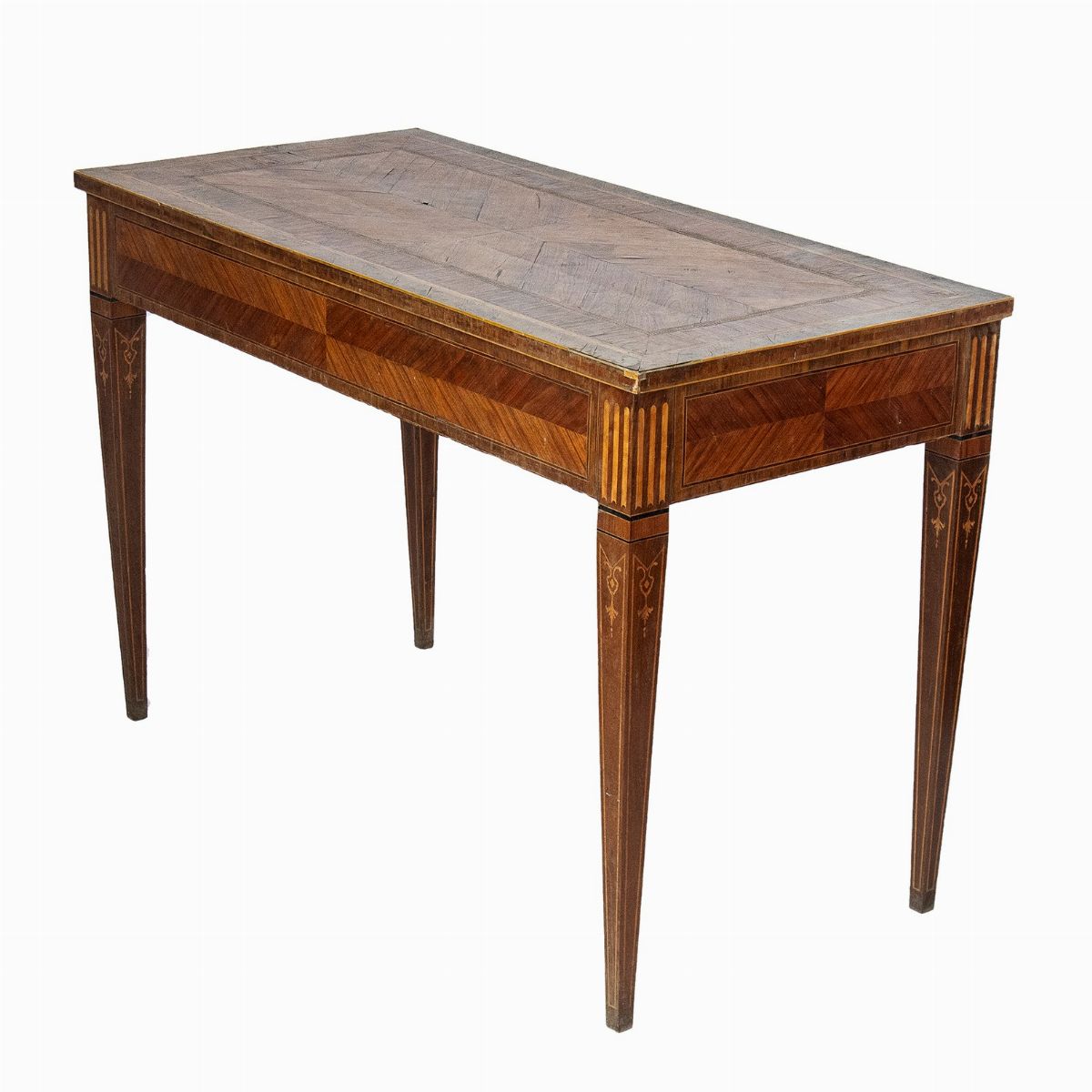 Coppia di Console Luigi XVI in Ebano Viola - Lombardia, XVIII Secolo