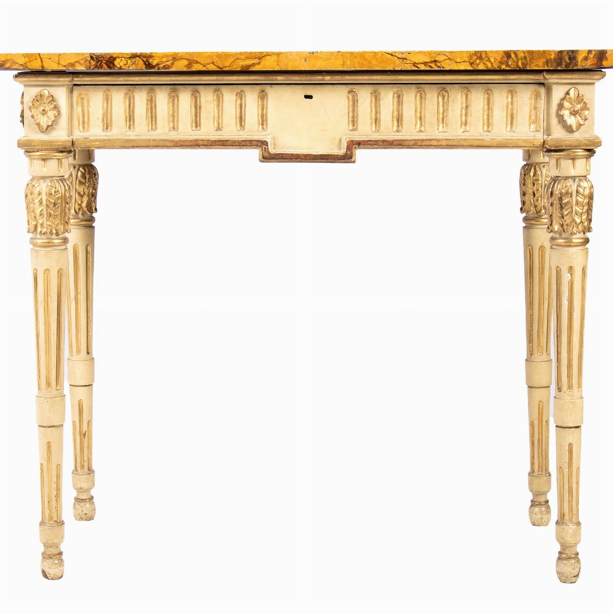 Console Laccata e Dorata - Venezia, XVIII Secolo