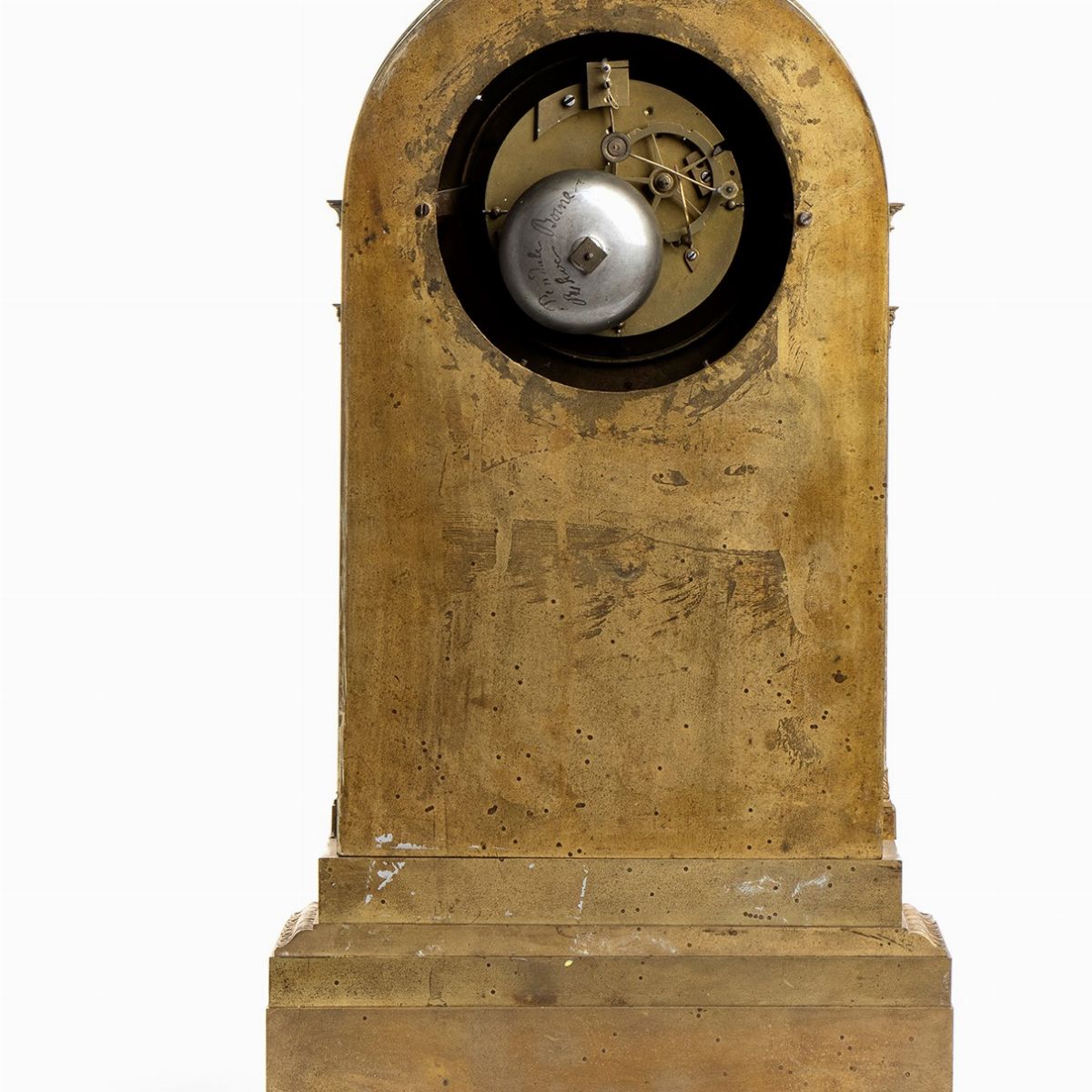 Orologio da Appoggio in Bronzo - Francia, Parigi, Fine XVIII, Firmato Lepin