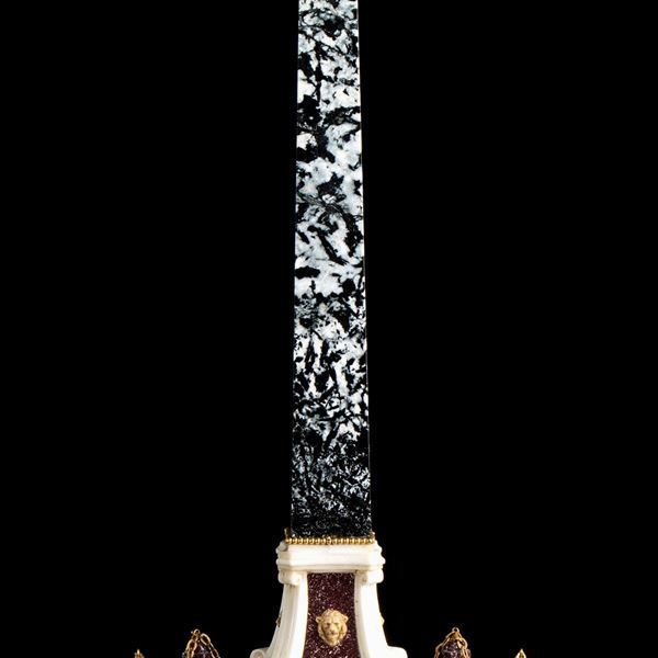 Marble obelisk - Rome, 19th century