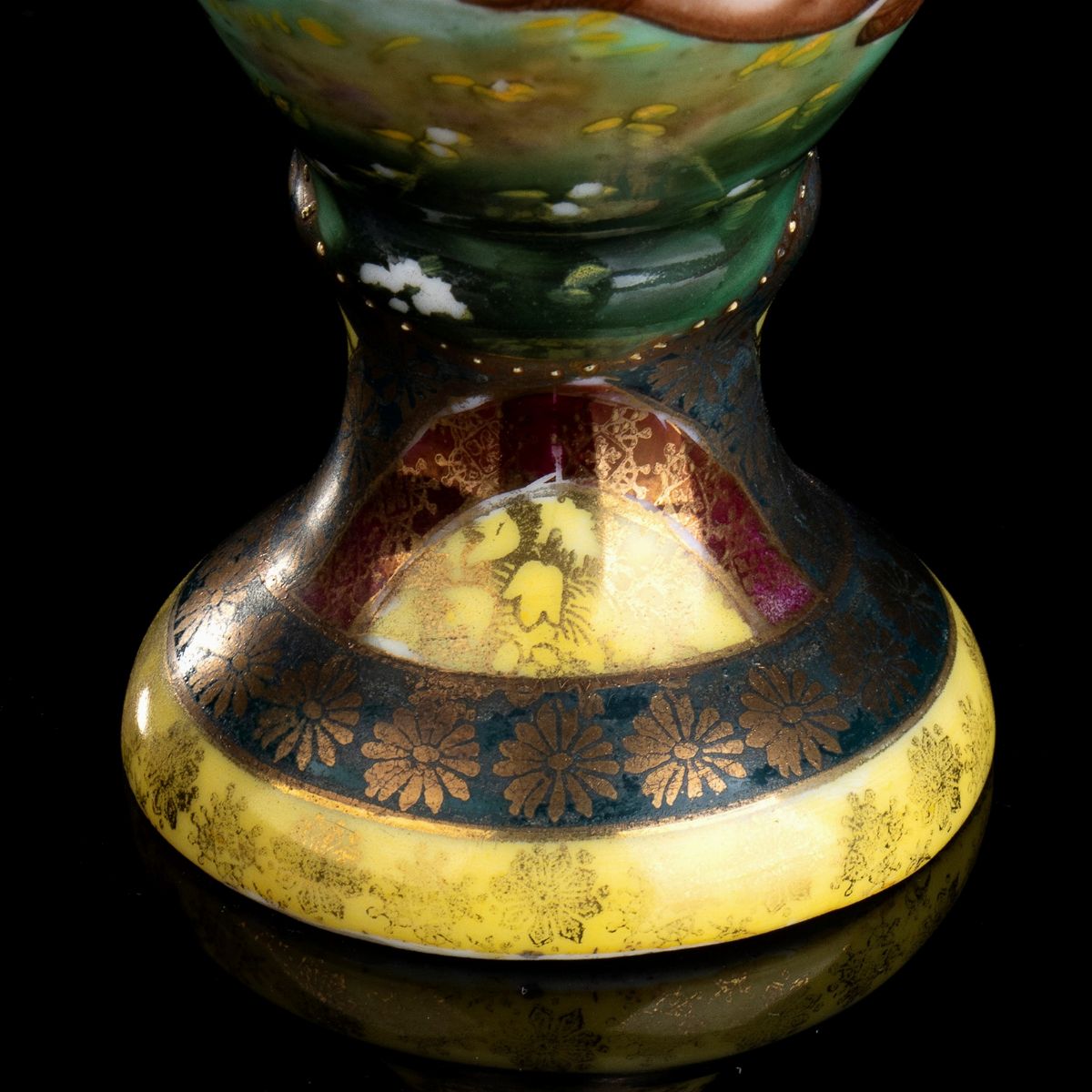 Versatoio Neoclassico con Piatto in Porcellana - Vienna, 1880 Circa