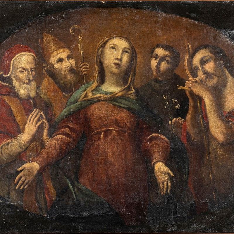 Vergine Maria e Santi - Italia, XVIII Secolo