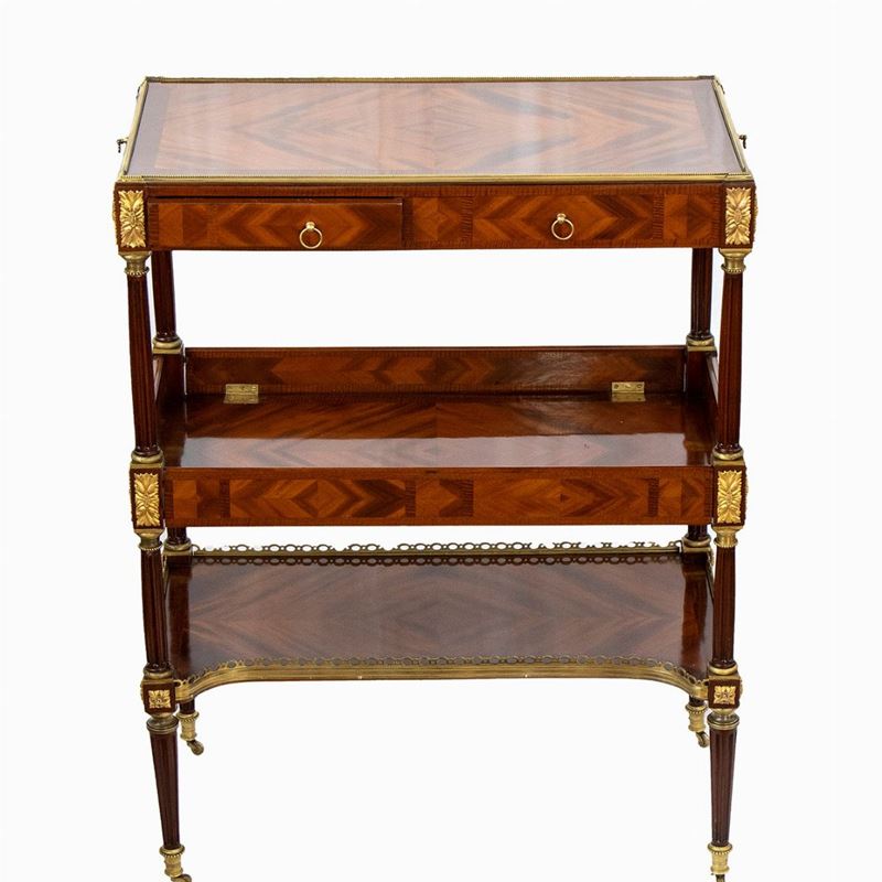 Étagère Napoleone III in Ebano Viola - Francia, XIX Secolo