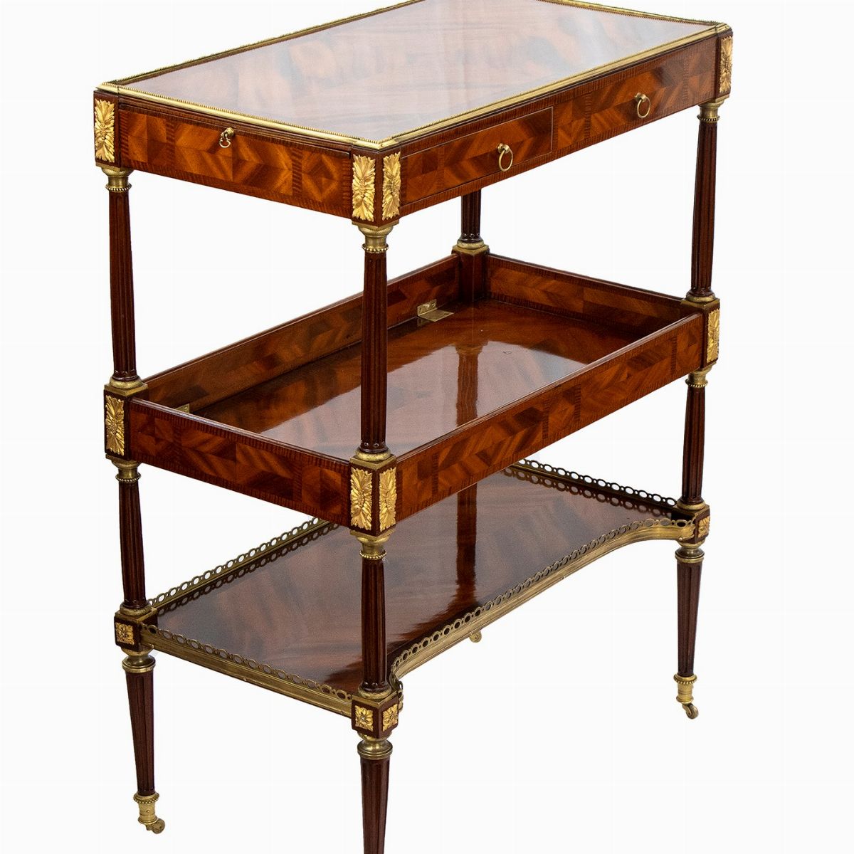 Étagère Napoleone III in Ebano Viola - Francia, XIX Secolo