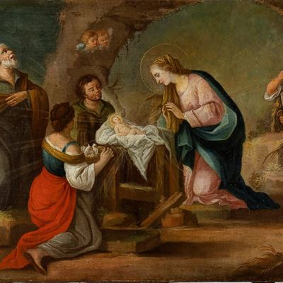 Natività - Scuola Napoletana del XVIII Secolo