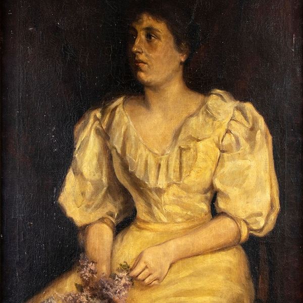 Portrait of a noblewoman - Rome, early 19th century