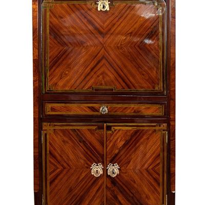 Secretaire Luigi XV in Ebano - Francia, 1770-1780 Circa, Firmato P. Plée