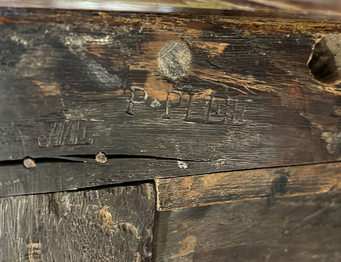 Secretaire Luigi XV in Ebano - Francia, 1770-1780 Circa, Firmato P. Plée