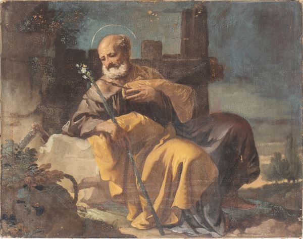 Artista emiliano, XVIII secolo - Saint Joseph